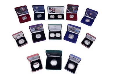 Lot 20 - Royal Mint Queen Elizabeth II silver proof crowns