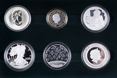 Lot 21 - Royal Mint Queen Elizabeth II silver proof The End of WWII 60th Anniversary 2005