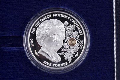 Lot 22 - Royal Mint Queen Elizabeth II Silver Proof the Queen Mother Memorial Collection