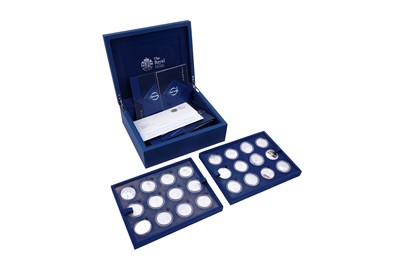 Lot 24 - Royal Mint Queen Elizabeth II Silver Proof the Queens Diamond Jubilee Twenty-Four Coin Set