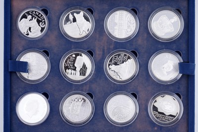Lot 24 - Royal Mint Queen Elizabeth II Silver Proof the Queens Diamond Jubilee Twenty-Four Coin Set