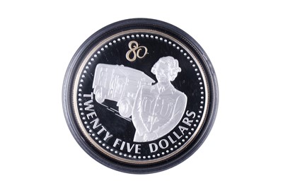 Lot 25 - Royal Mint Queen Elizabeth II Silver Proof 80th Birthday Fifteen-Coin Set