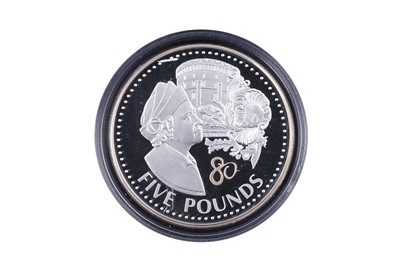 Lot 25 - Royal Mint Queen Elizabeth II Silver Proof 80th Birthday Fifteen-Coin Set