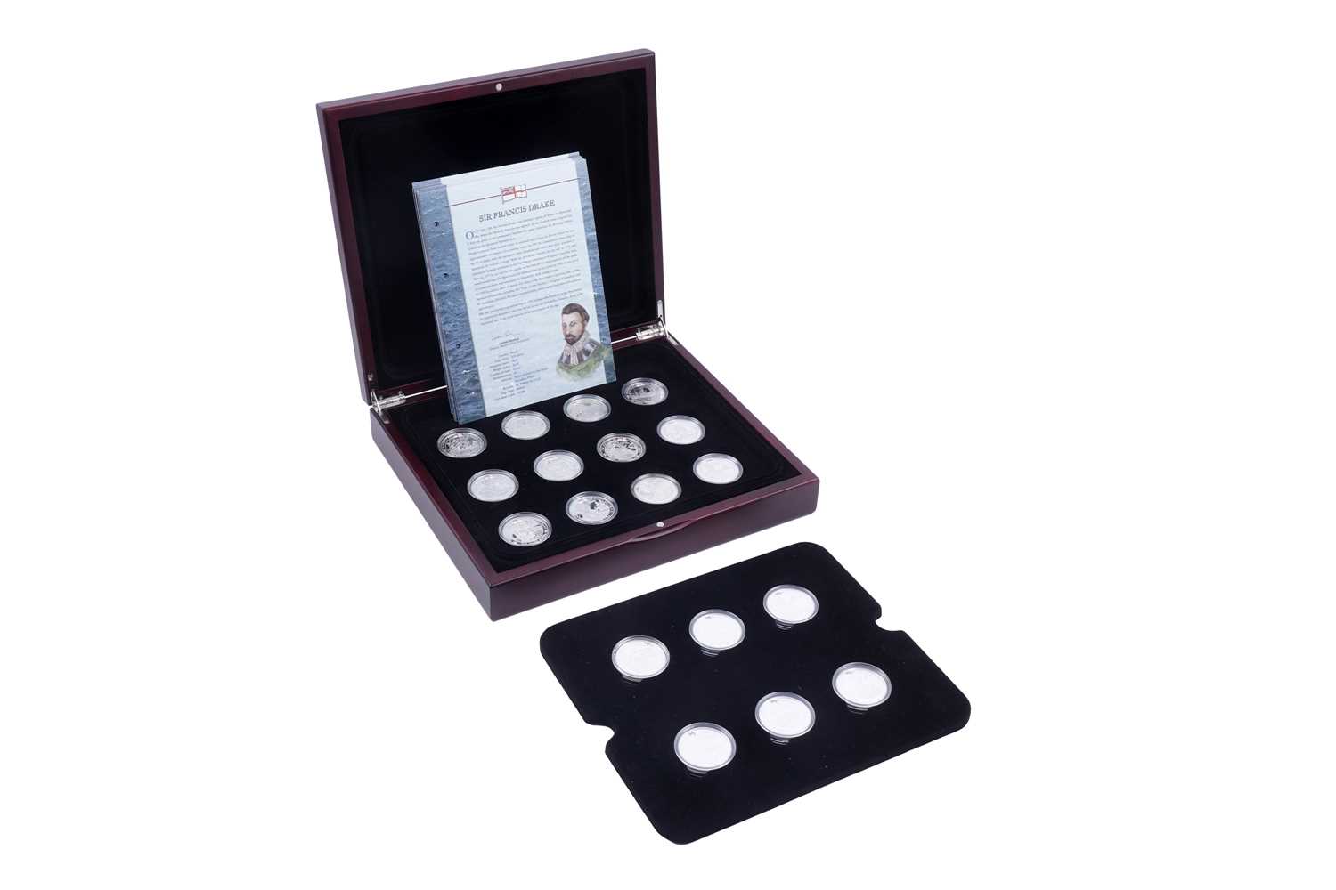 Lot 26 - Royal Mint Queen Elizabeth II Silver Proof History Of The Royal Navy Collection Of Eighteen Coins