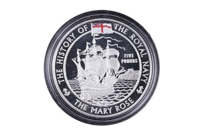 Lot 26 - Royal Mint Queen Elizabeth II Silver Proof History Of The Royal Navy Collection Of Eighteen Coins