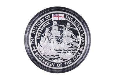Lot 26 - Royal Mint Queen Elizabeth II Silver Proof History Of The Royal Navy Collection Of Eighteen Coins