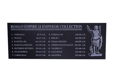 Lot 27 - Royal Mint Roman Empire 14-Emperor Collection; and 20-Emperor Collection