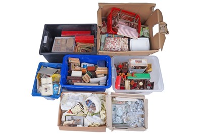 Lot 540 - A large collection of modern doll's house furniture and accessories
