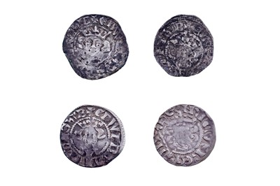 Lot 34 - 13th/14th Century English hammered silver pennies