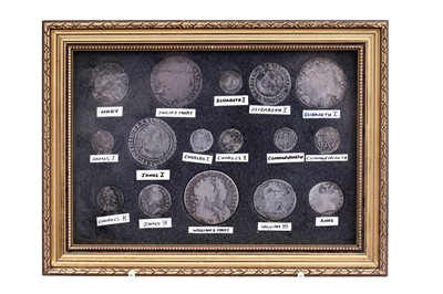Lot 35 - A selection of English silver coinage