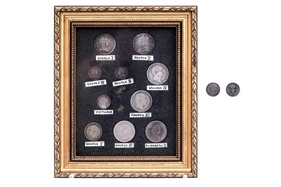 Lot 36 - A selection of House of Hanover and Windsor silver coinage