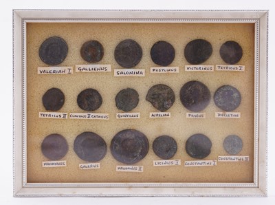 Lot 38 - A large selection of Roman coinage