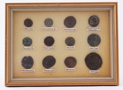 Lot 38 - A large selection of Roman coinage