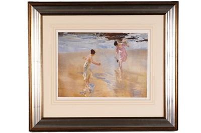 Lot 169 - After William Russell Flint - Beach Game | print
