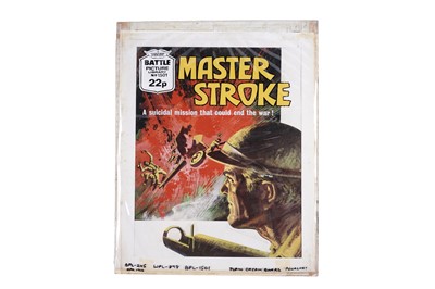 Lot 367 - Original artwork for Battle Picture Library No. 245 ‘Master Stroke’