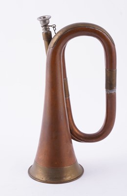 Lot 18 - Two trumpets; and a bugle
