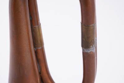 Lot 18 - Two trumpets; and a bugle