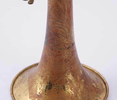 Lot 18 - Two trumpets; and a bugle