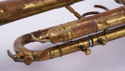 Lot 18 - Two trumpets; and a bugle