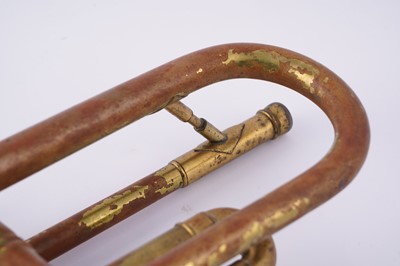 Lot 18 - Two trumpets; and a bugle