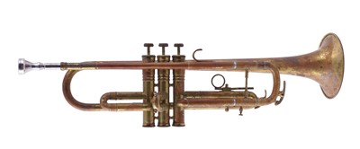 Lot 18 - Two trumpets; and a bugle