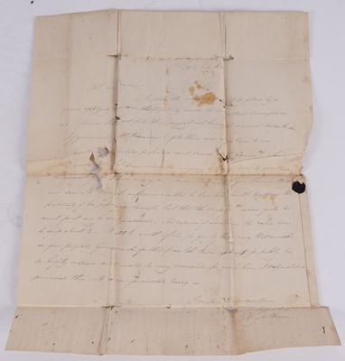Lot 422 - Queen Victoria 1840 1d. black cover