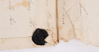 Lot 422 - Queen Victoria 1840 1d. black cover