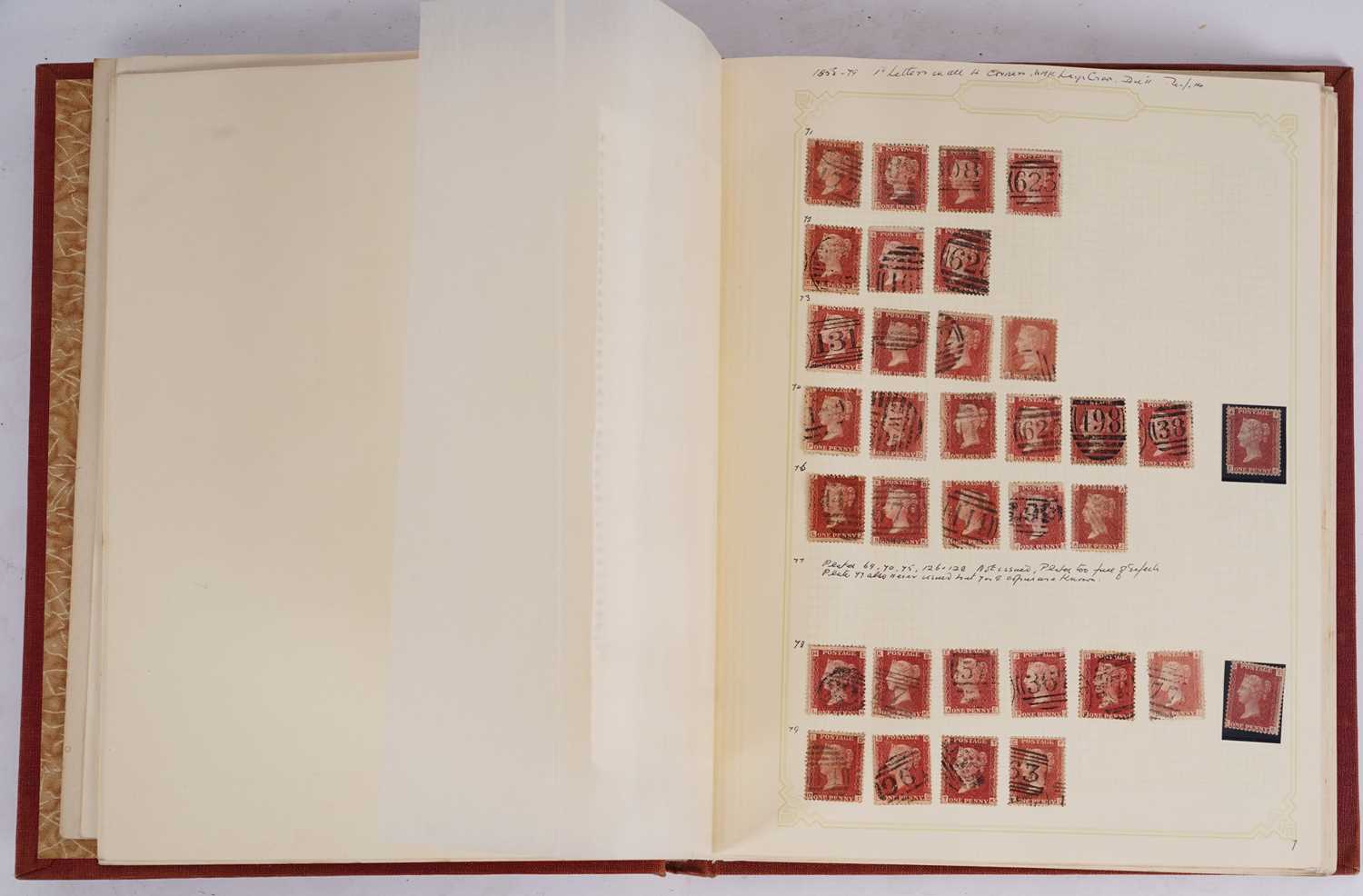 Lot 425 - An album of Queen Victoria and later stamps