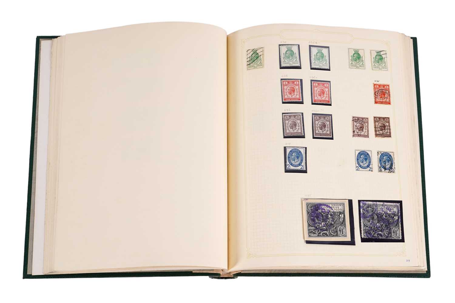 Lot 426 - An album of George V and Edward VIII stamps