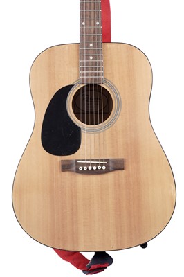 Lot 70 - A left-handed Redwood guitar