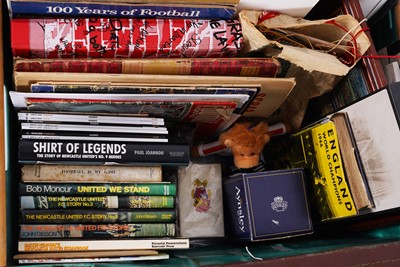 Lot 402 - A selection of sporting memorabilia, mainly football