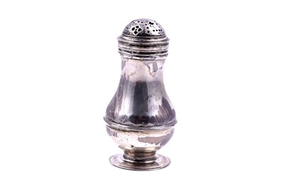 Lot 360 - A George III silver sugar caster