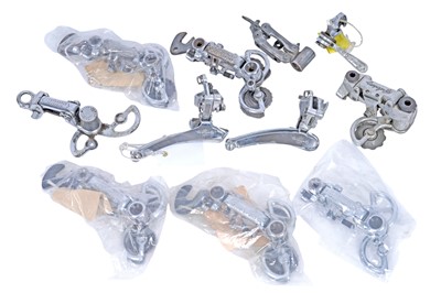 Lot 621 - Front and rear derailleurs by Campagnolo