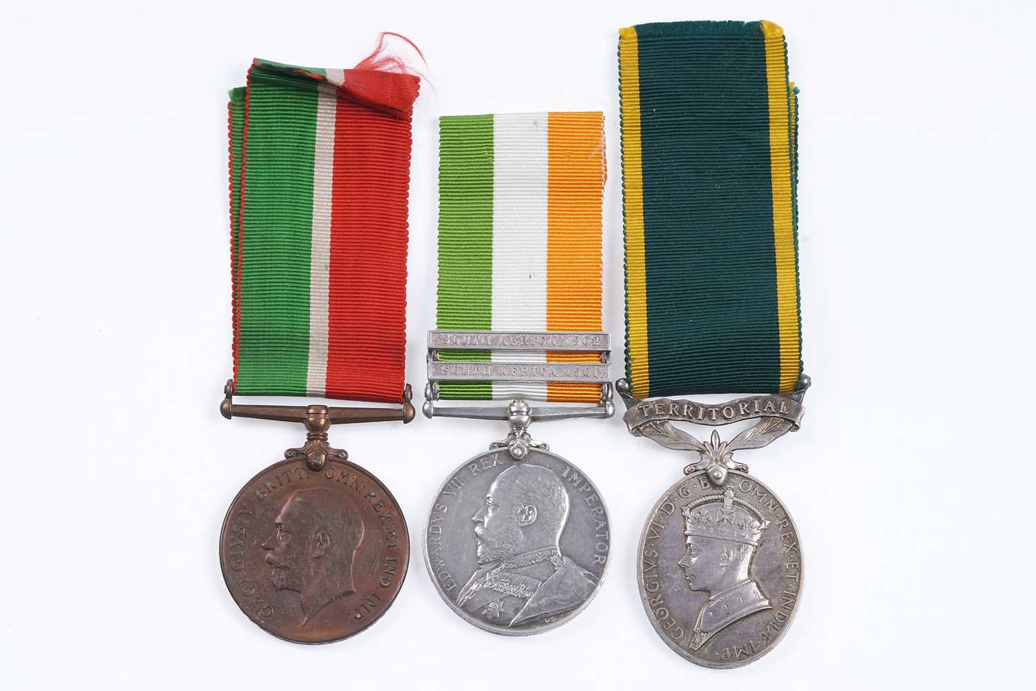 Lot 486 - A collection of three medals