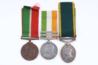 Lot 486 - A collection of three medals