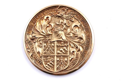 Lot 291 - A 9ct gold Thomas Fenwick Reed Medal / North East Coast Institution of Engineers and Shipbuilders