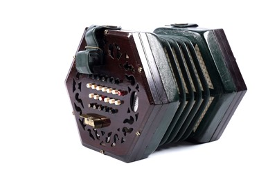 Lot 7 - A Wheatstone 48-key English system concertina
