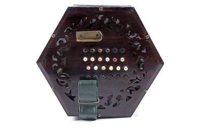 Lot 7 - A Wheatstone 48-key English system concertina