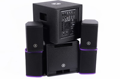 Lot 578 - Two Advanced Native Technology BHS 800w PA Systems