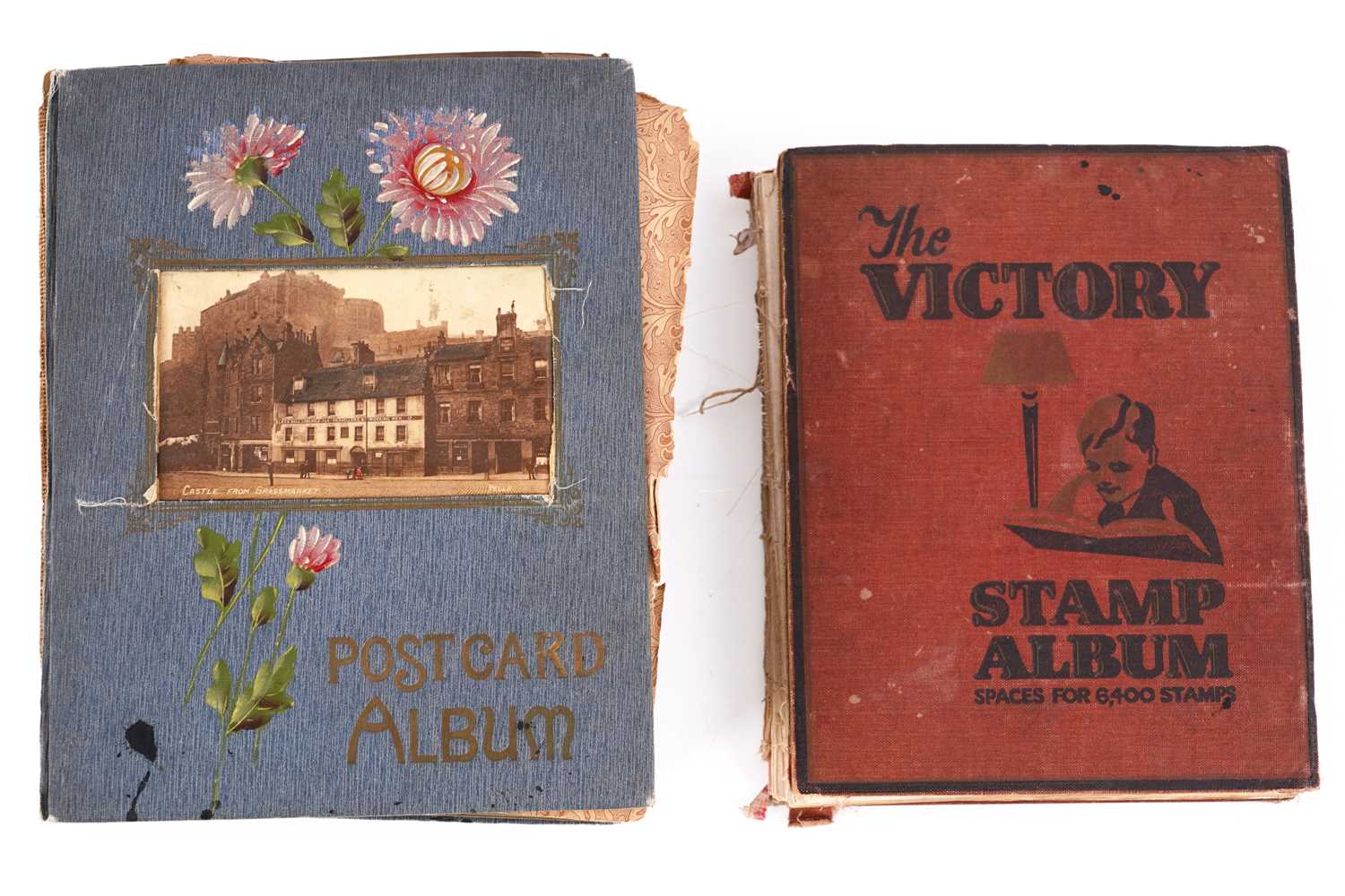 Lot 429 - A collection of postcards and stamps