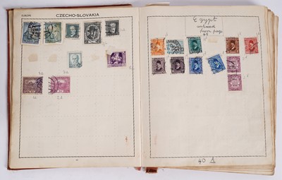 Lot 429 - A collection of postcards and stamps