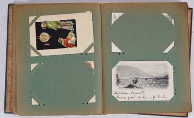 Lot 429 - A collection of postcards and stamps