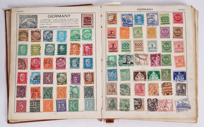 Lot 429 - A collection of postcards and stamps