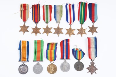 Lot 488 - A collection of various medals