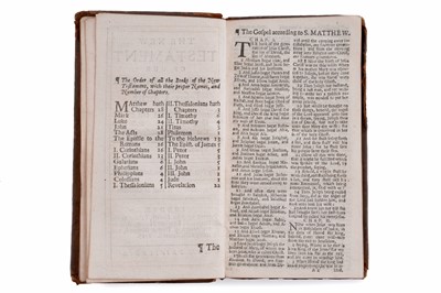 Lot The New Testament Of Our Lord Saviour Jesus Christ, 1717