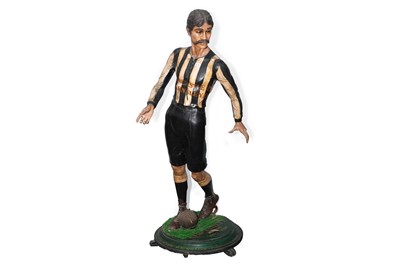 Lot 406 - Newcastle F.C. 1909/10 season, life-sized figure, commemorating the F.A Cup final win