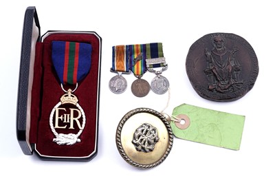 Lot 295 - Great War miniature medals and other related items
