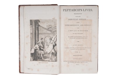 Lot 445 - Langhorne (John), Plutarch's Lives, 1811