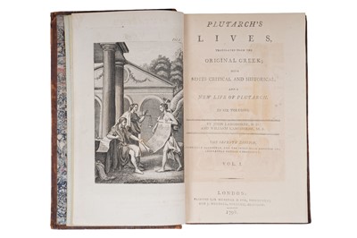 Lot 447 - Langhorne (John and William), Plutarch's Lives, 1798