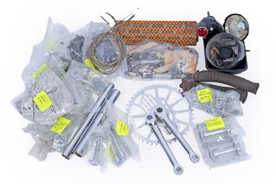 Lot 627 - Vintage bicycle components by Rudge